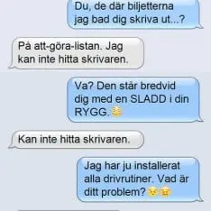 Från datorn