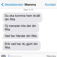 Killen som bytte kortkommando för punkt till ”din fitta” på sin mammas telefon