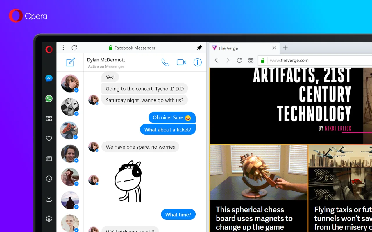 Messenger & WhatsApp