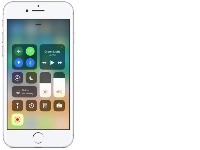 Så här spelar du in skärmen på iPhone