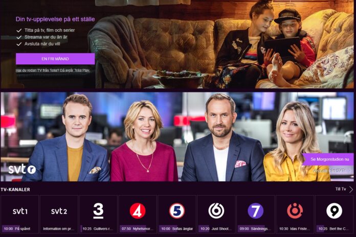 Titta på tv direkt i mobilen Titta på tv direkt i mobilen