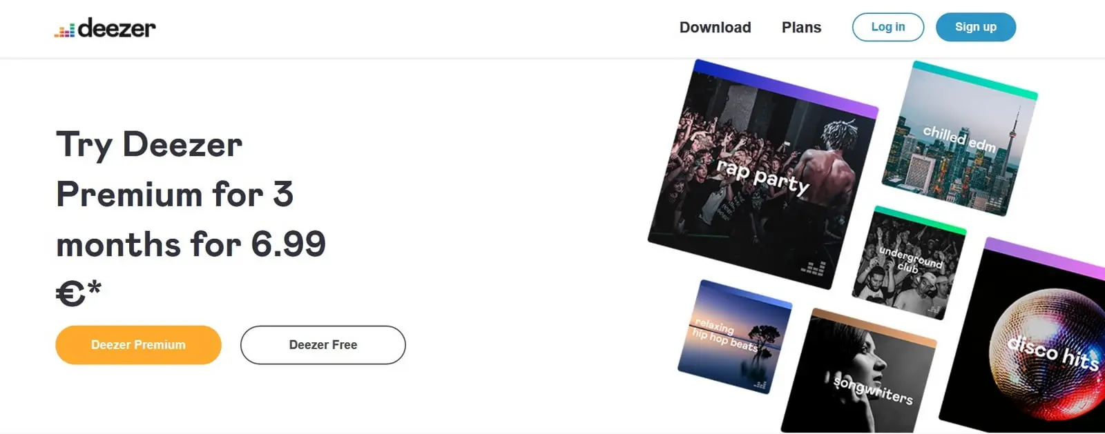 Ladda ner musik från Deezer
