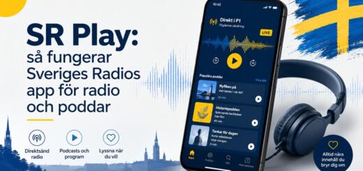 SR Play: så fungerar Sveriges Radios app för radio och poddar