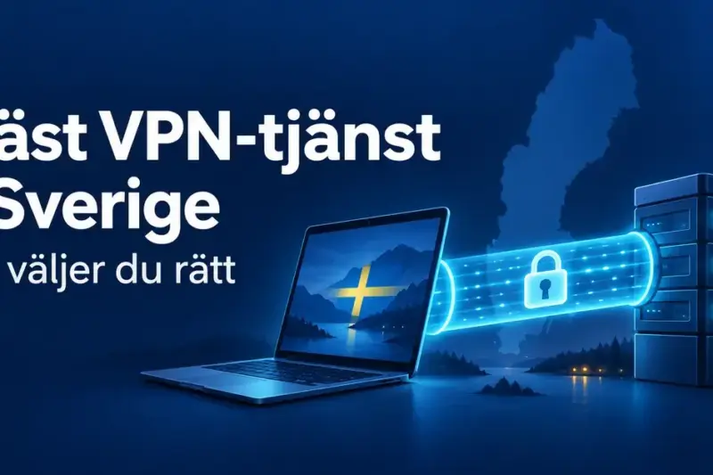 Bäst VPN-tjänst i Sverige – så väljer du rätt